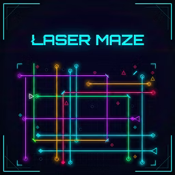 Laser Path Logic Challenge game cover on A2M Games