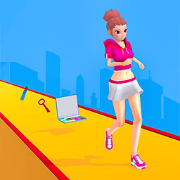 Makeup Run Challenge game cover on A2M Games