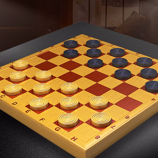 Master Checkers Challenge game cover on A2M Games