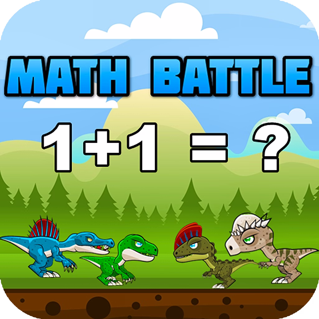 Math Battle Kids game cover on A2M Games