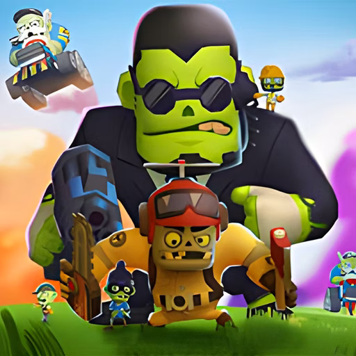 Zombie Attack Rush game cover on A2M Games