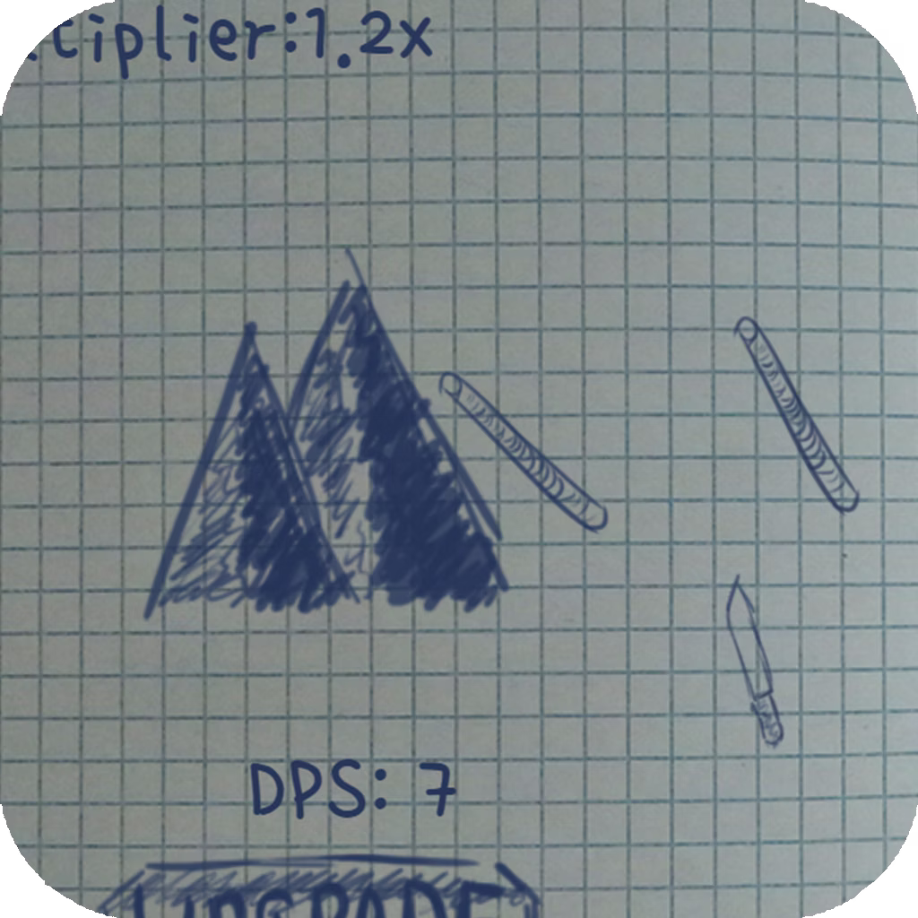 Mining In Notebook game cover on A2M Games