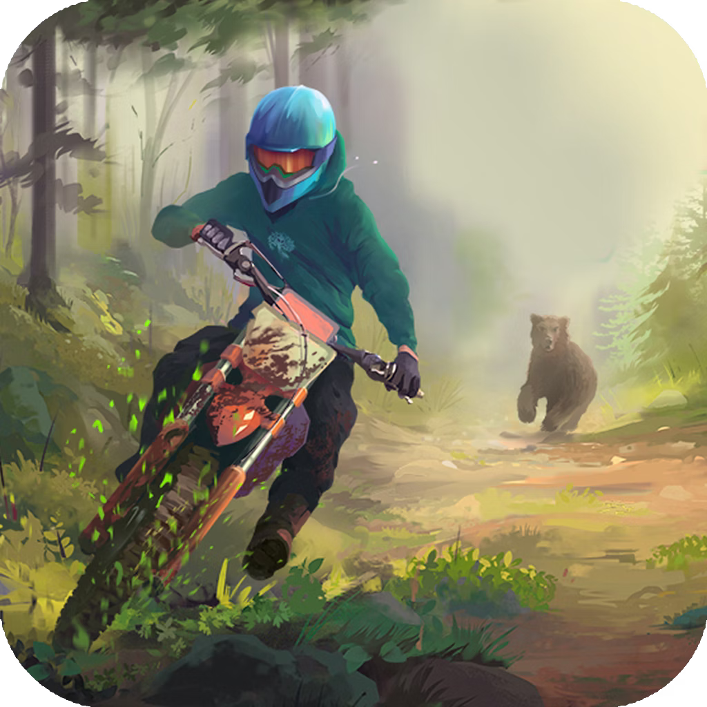 Moto Maniac Trials 3 game cover on A2M Games