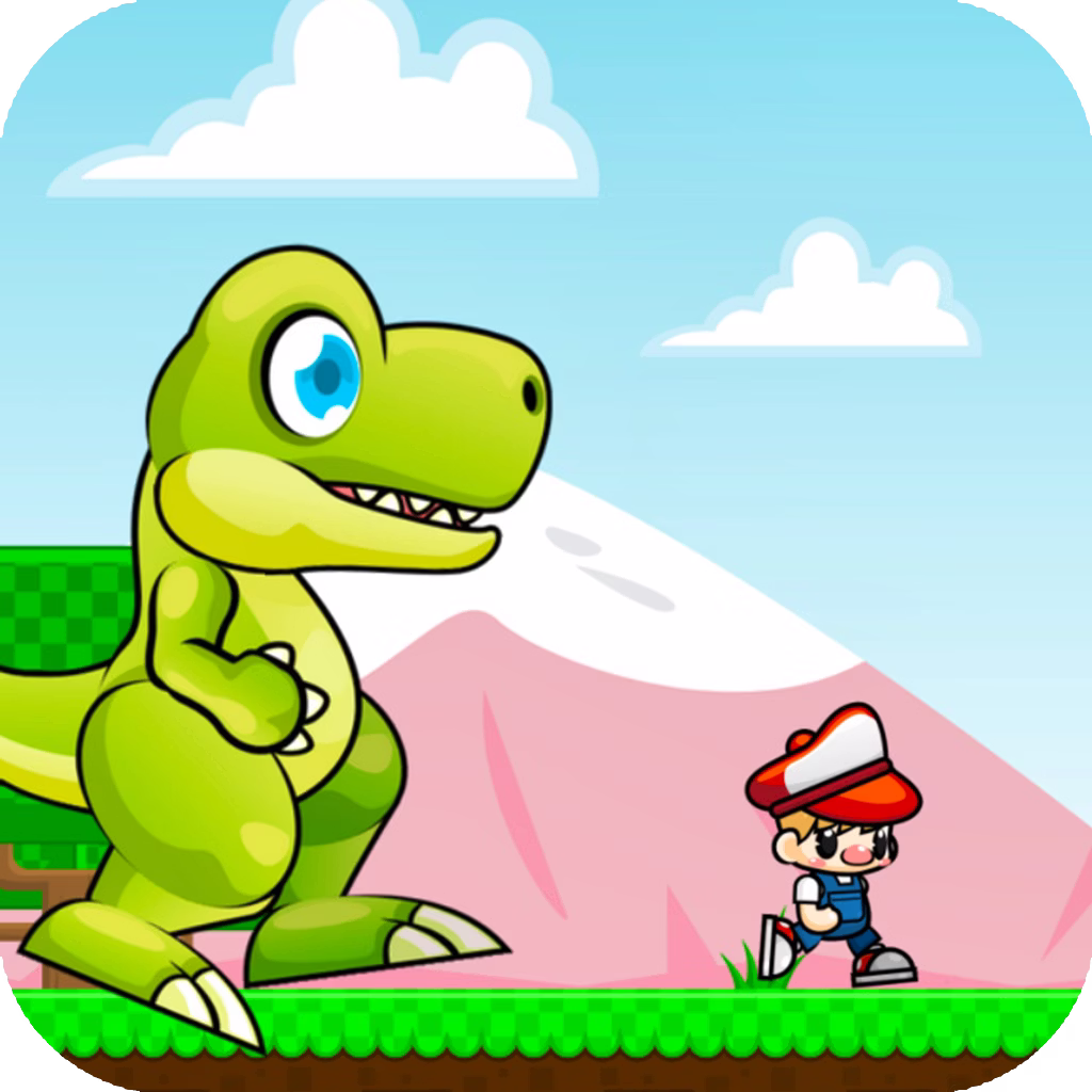 Cover van game Niko en Dino Run