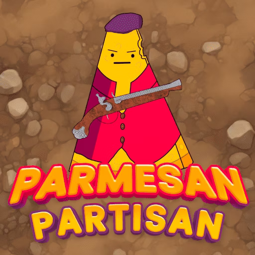 Parmesan Panic game cover on A2M Games