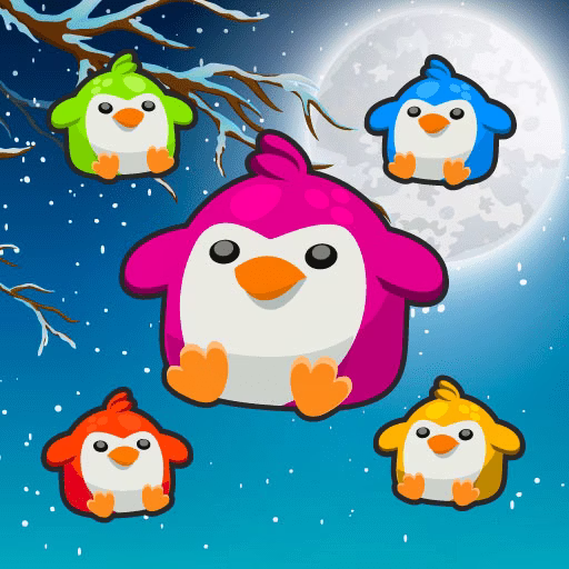 Penguin Splash Challenge game cover on A2M Games