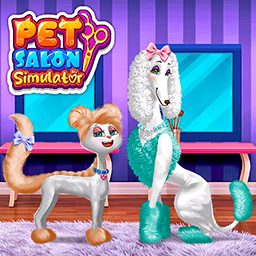 Pet Salon Simulator Challenge game cover on A2M Games