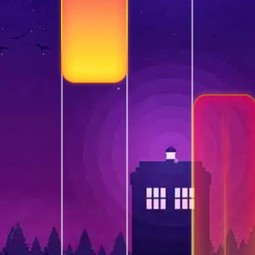 Piano Music Tiles Deluxe game cover on A2M Games