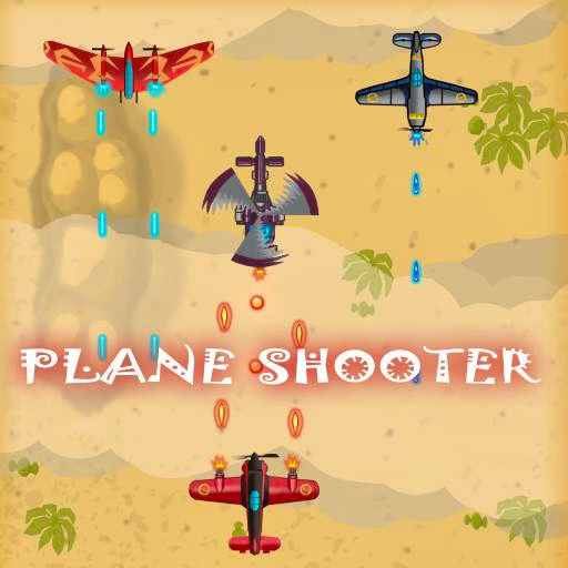 Plane Shooter Rush game cover on A2M Games