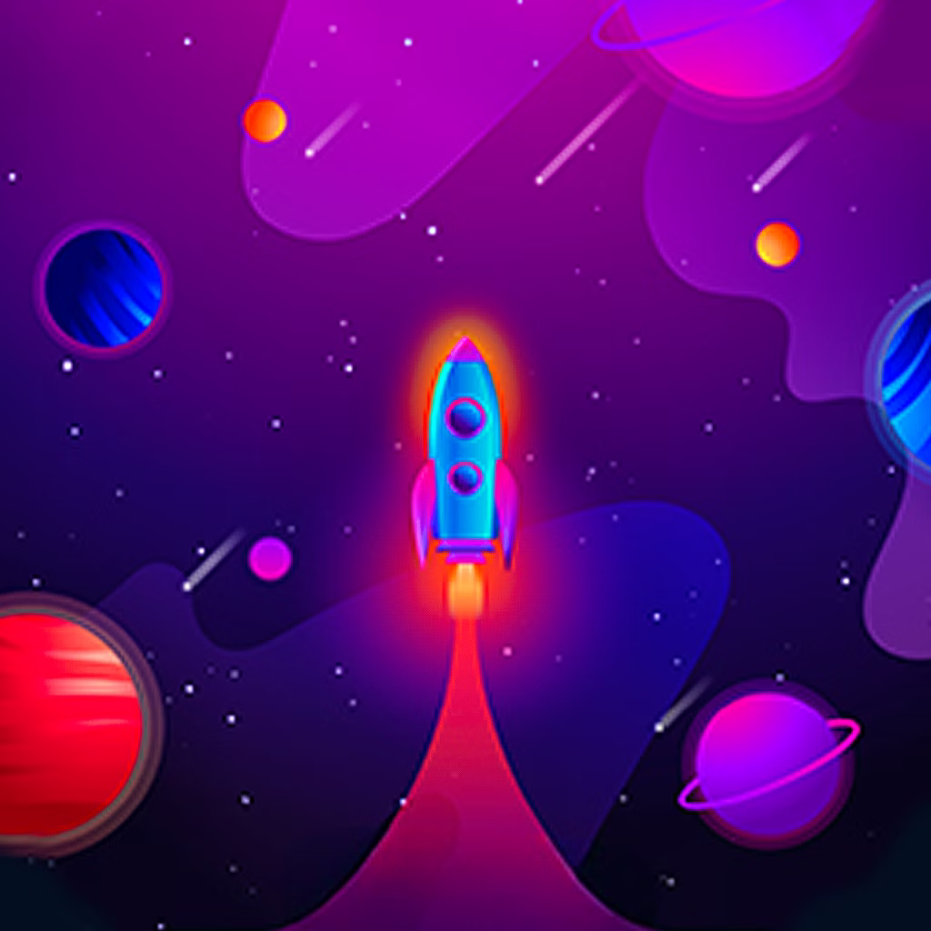 Space Adventure Run game cover on A2M Games