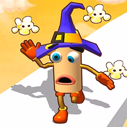 Popcorn Race 3D game cover on A2M Games