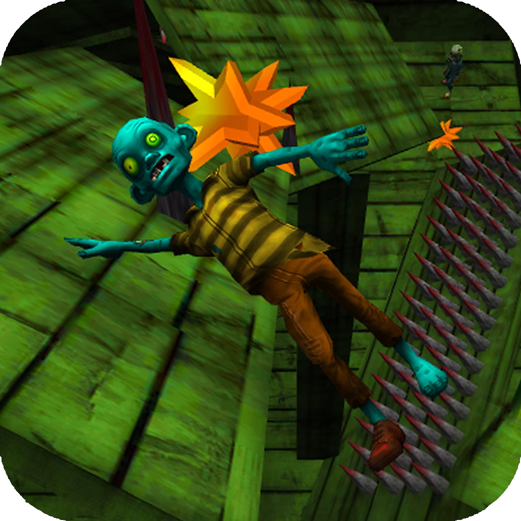 Zombie Attack Rush game cover on A2M Games