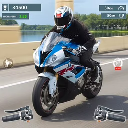Real Motor Race Master Challenge game cover on A2M Games