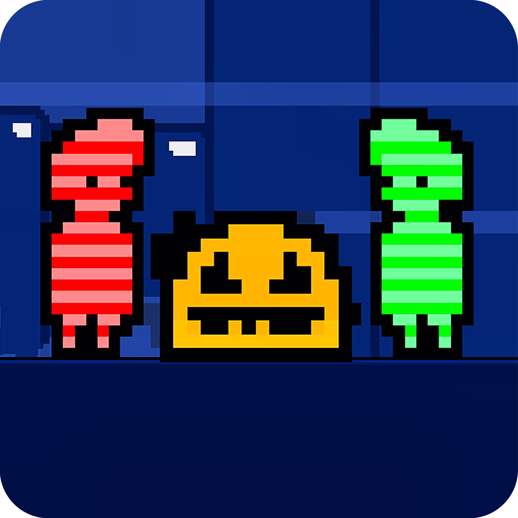 Red And Green Pumpkin game cover on A2M Games