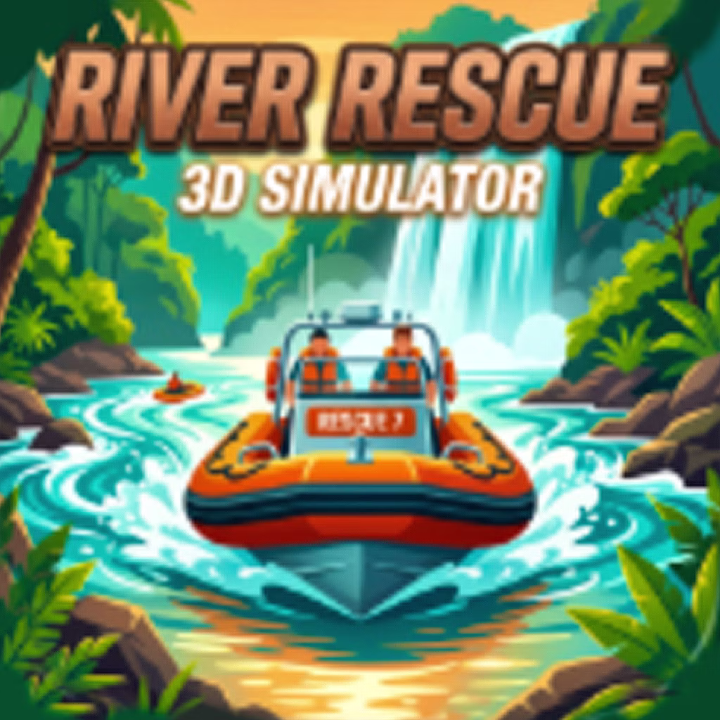 River Rescue Run game cover on A2M Games