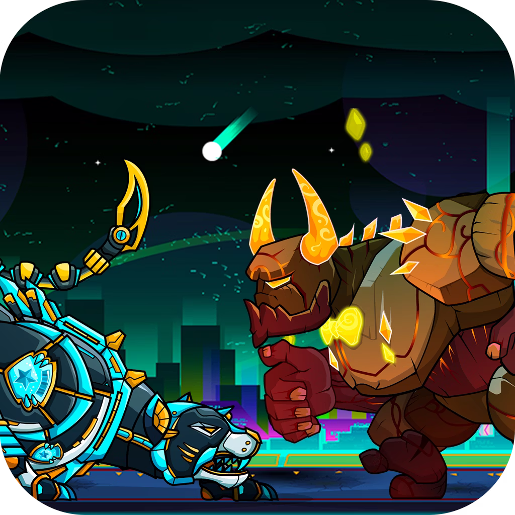 Robot Police Panther game cover on A2M Games