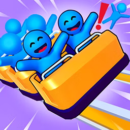 Runner Coaster Race game cover on A2M Games