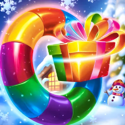 Santa Gift Matching game cover on A2M Games