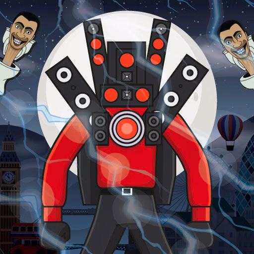 Skibidi Survival Challenge game cover on A2M Games