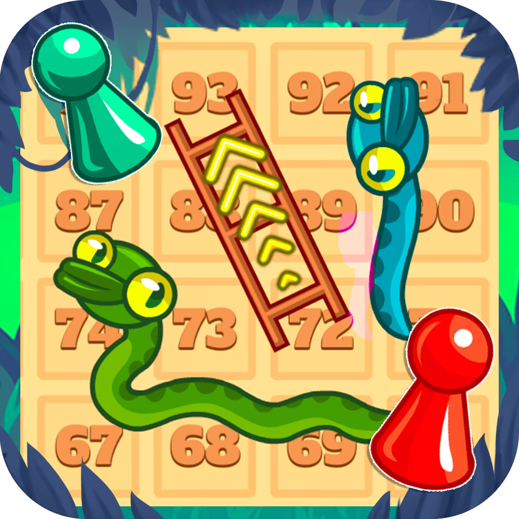 Snakes And Ladders Challenge game cover on A2M Games