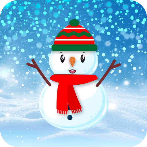 Snowy Fall IO Challenge game cover on A2M Games