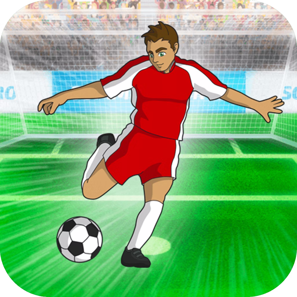 Soccer Hero Challenge game cover on A2M Games