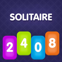 2048 Solitaire Puzzle game cover on A2M Games