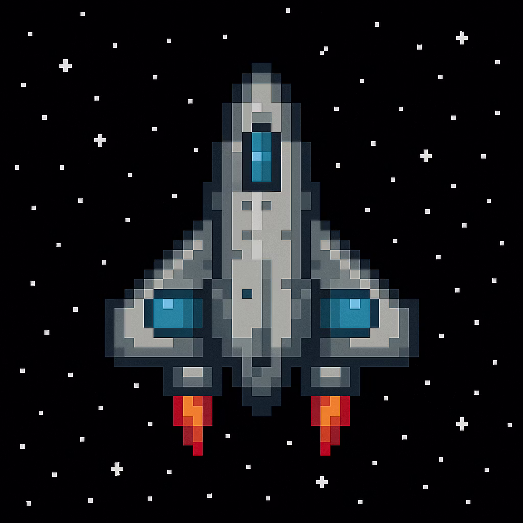 Space Adventure Run 1 game cover on A2M Games