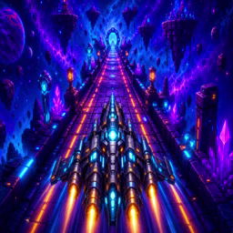 Space Rider Turbo game cover on A2M Games