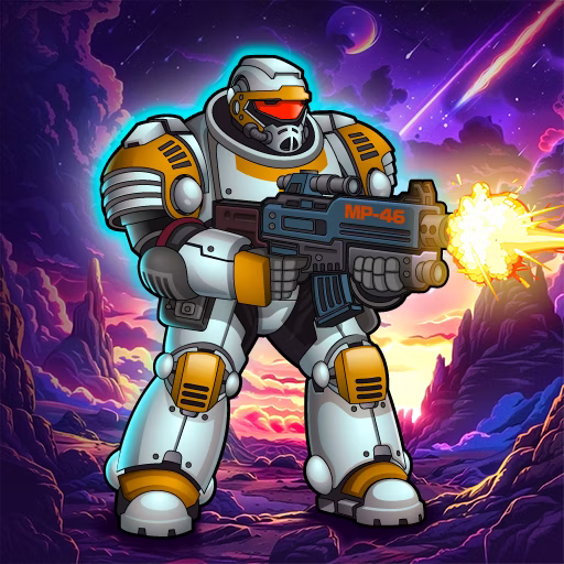 Space Survivor Blast game cover on A2M Games