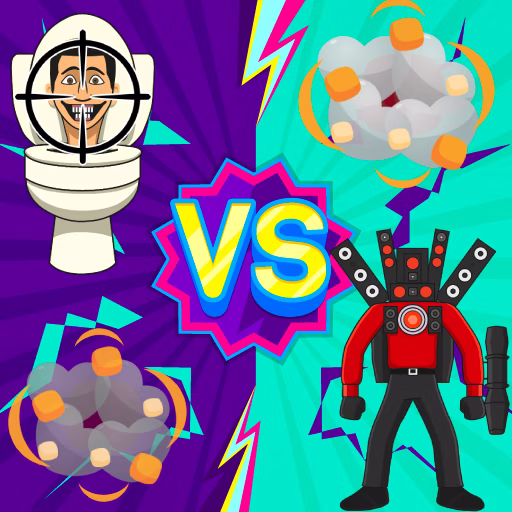 Speakerman vs Skibidi game cover on A2M Games