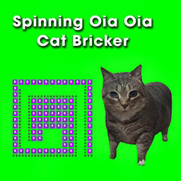 Spinning Cat Bricker game cover on A2M Games