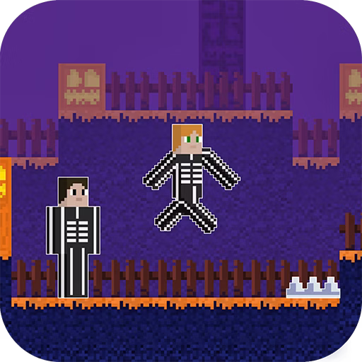 Spooky Steve and Alex game cover on A2M Games