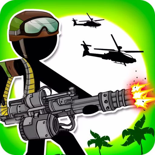 Stickman Army Resistance game cover on A2M Games