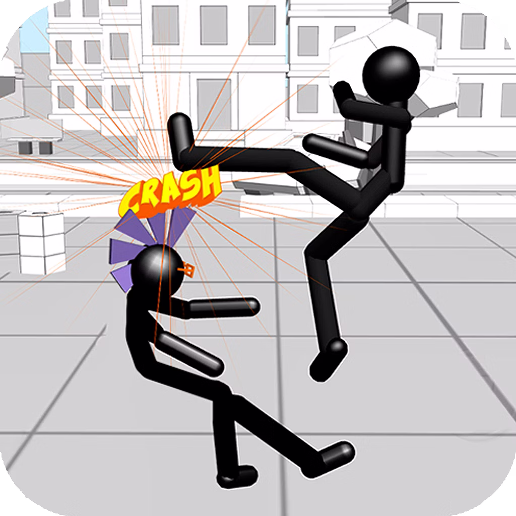 Stickman Fighting Challenge game cover on A2M Games