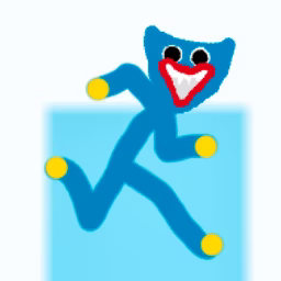 Stickman Huggy Challenge game cover on A2M Games