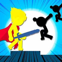 Stickman The Flash Challenge game cover on A2M Games