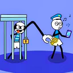 Cover van game Stickman Troll Thief Puzzel