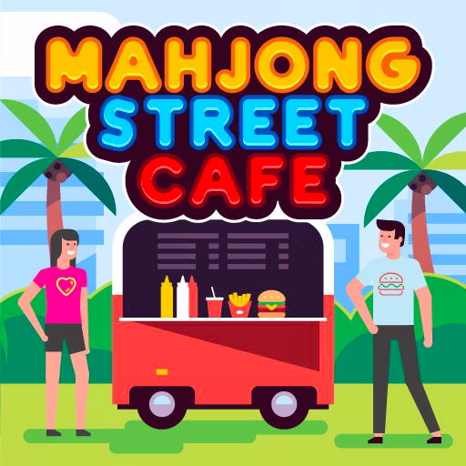 Mahjong Street Cafe game cover on A2M Games