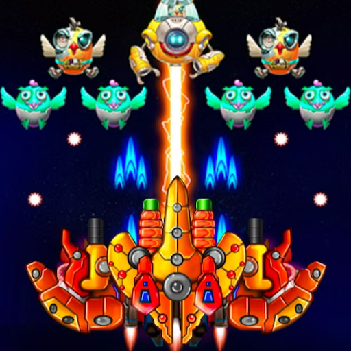 Galaxy Strike Attack game cover on A2M Games