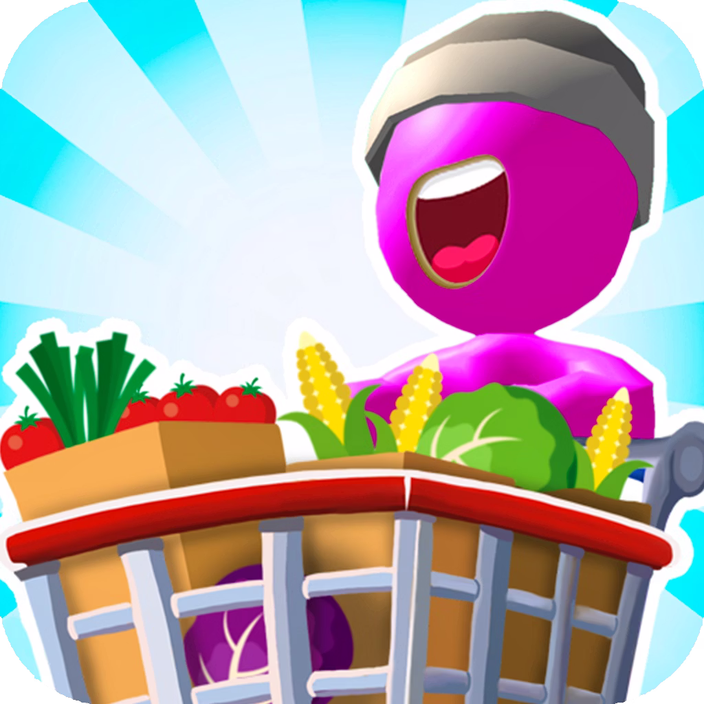 Supermarket Expert Idle Challenge game cover on A2M Games