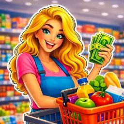 Supermarket Simulator Dream Store game cover on A2M Games