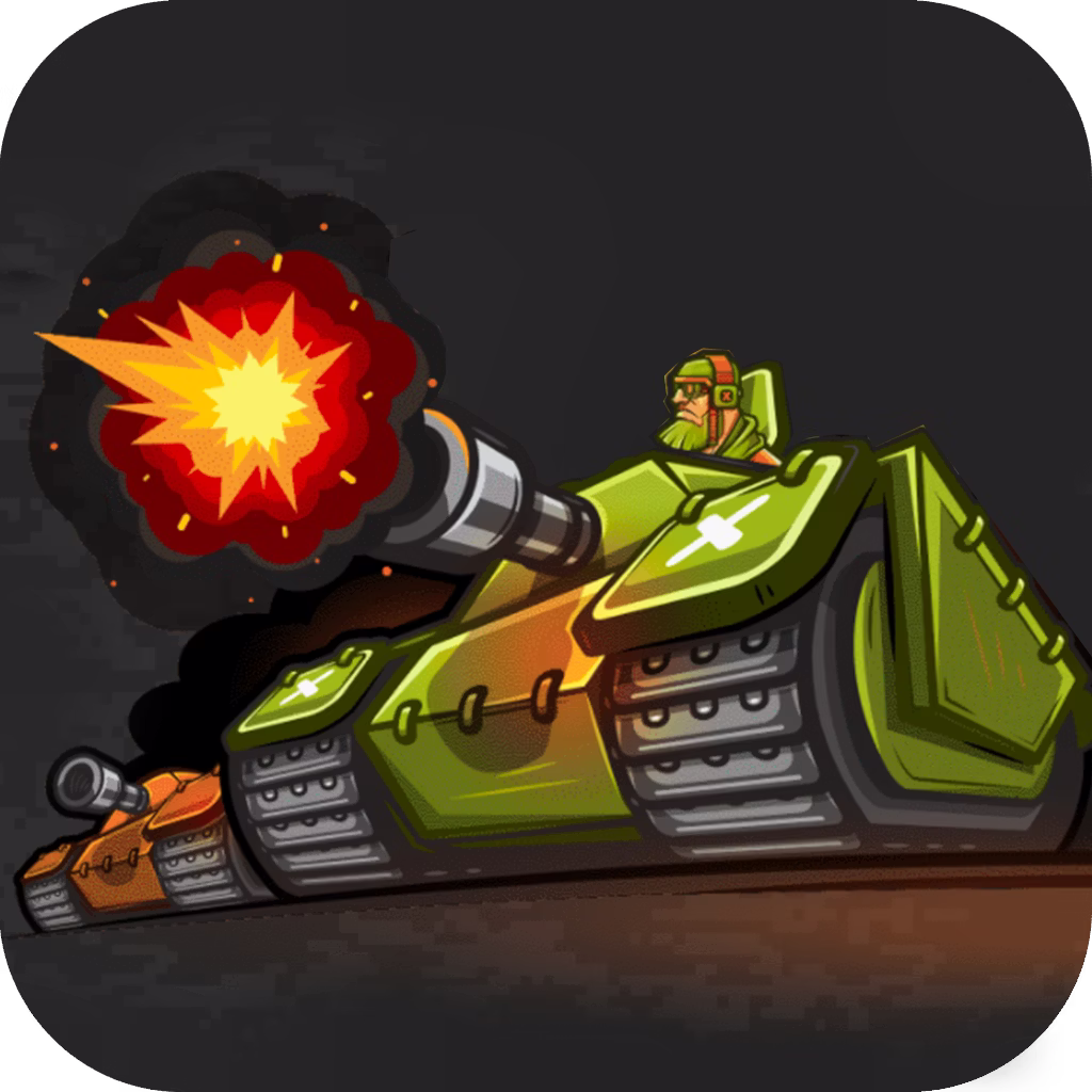 Tank Wars Rush game cover on A2M Games