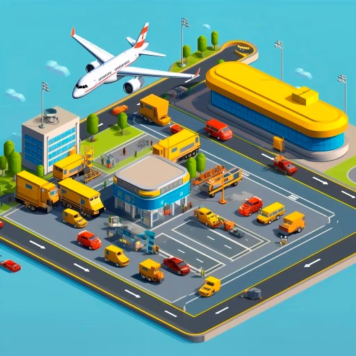 Cover van game Airport Taxi Tycoon