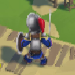 Brave Knight Skull Run game cover on A2M Games