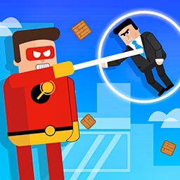 Superhero League game cover on A2M Games