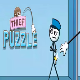 Thief Puzzle Challenge game cover on A2M Games
