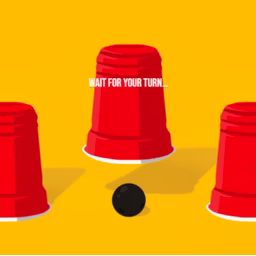 Three Cup Shuffle game cover on A2M Games