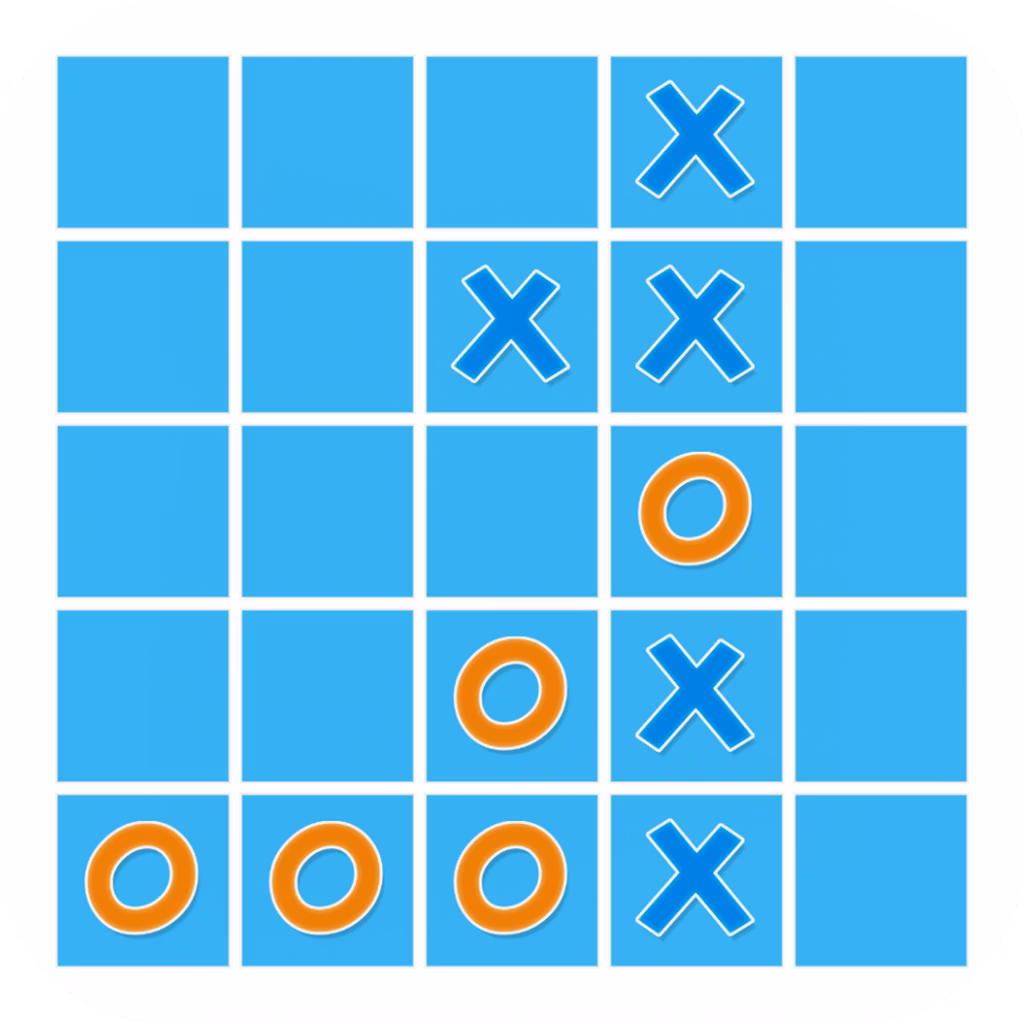 Tic Tac Toe Html5 game cover on A2M Games