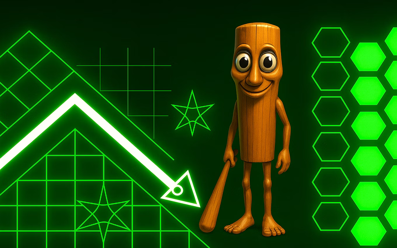 Tung Tung Sahur In Geometry Dash Challenge game cover on A2M Games